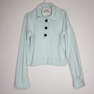 Attire The Studio Robin Egg Blue Sweater M